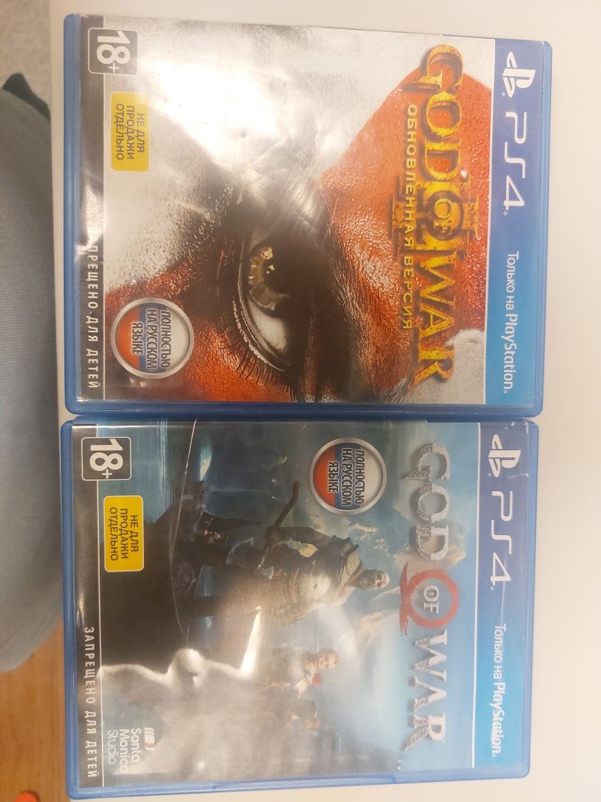 Ps 4 God of War  2 диска.