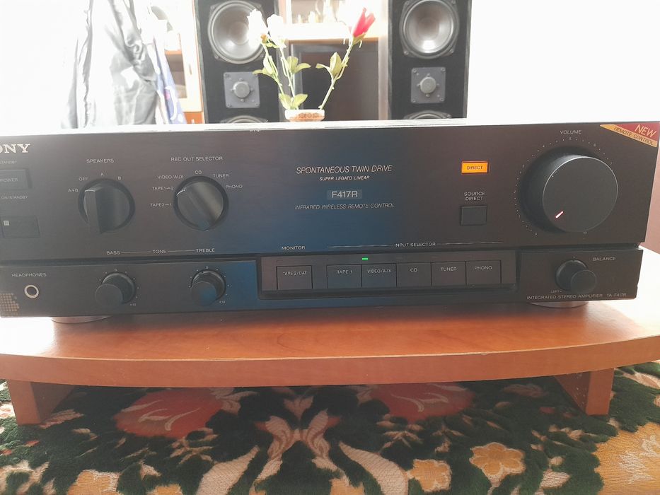 Amplificator Sony Ta F 417 r  2x70wati
