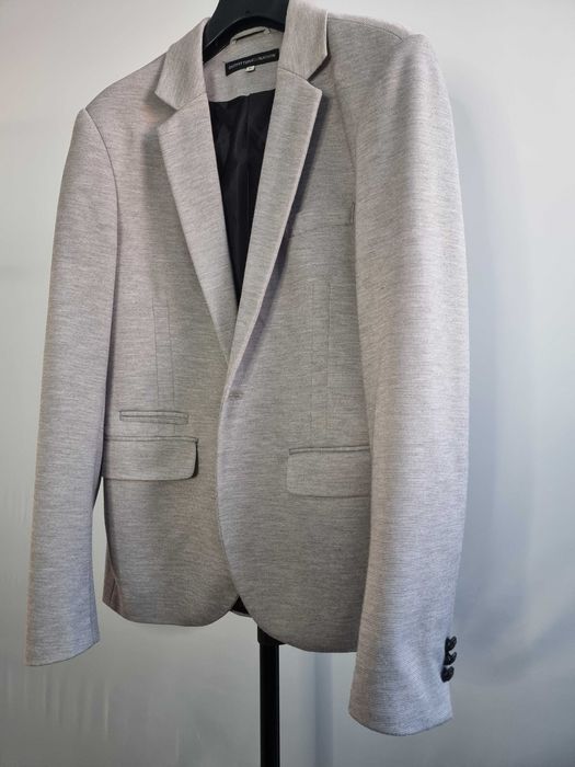 Sacou barbati gri marimea S / 46