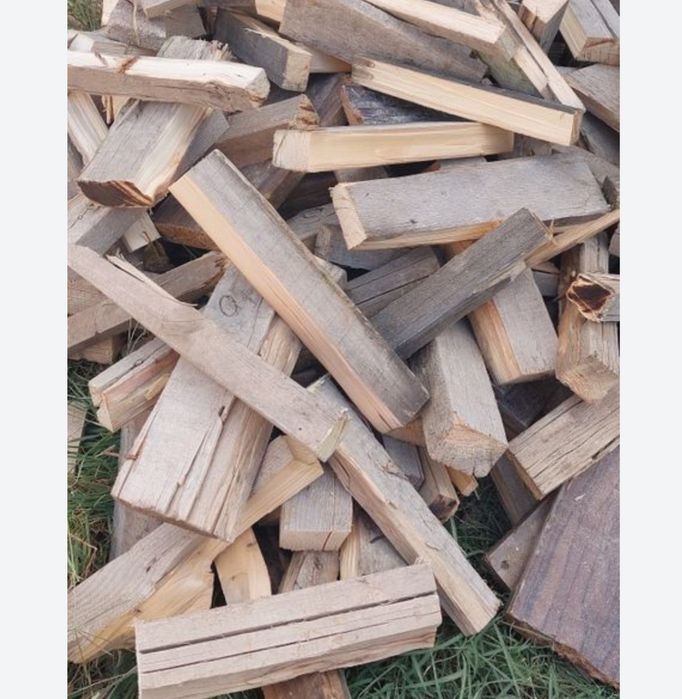 Дрова в мешках 30 мешков осталось