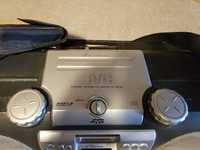 Продавам касетофон със CD MP3 плеър JVC Powered woofer