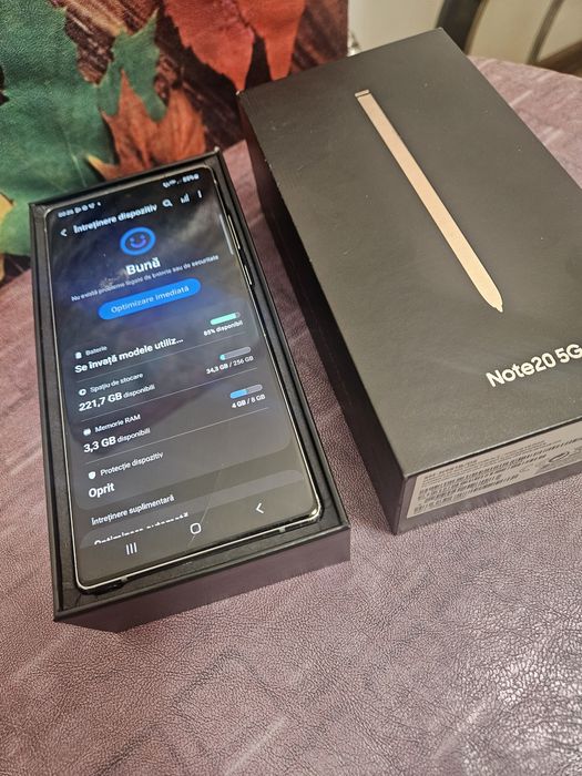 Vand Samsung Note 20 5 G 256 GB