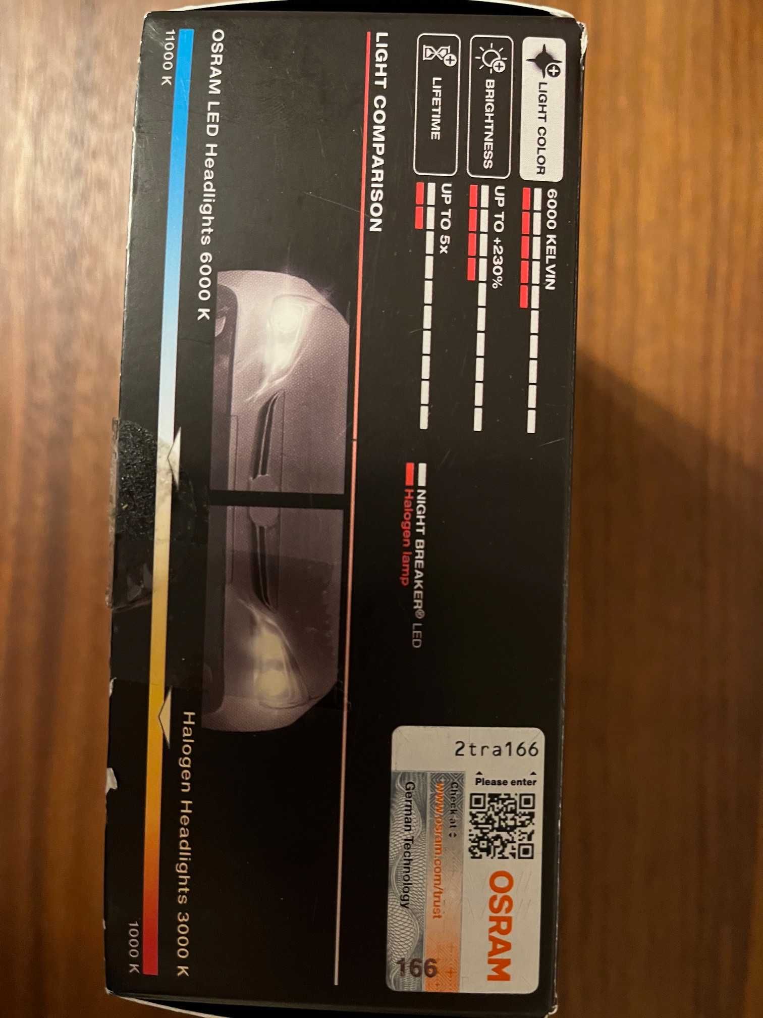 Osram Night Breaker LED-H4 omologat/legal in EU