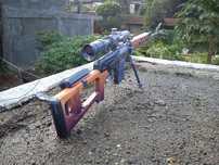 Pusca + Luneta,Bipod Munitie Airsoft(CEA MAI PUTERNICA) Arc FULL METAL