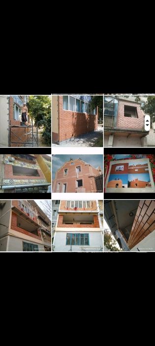 Балконга Облецовка Гишттерамиз курилиш бригадам бор Нолдан Уй кутарами