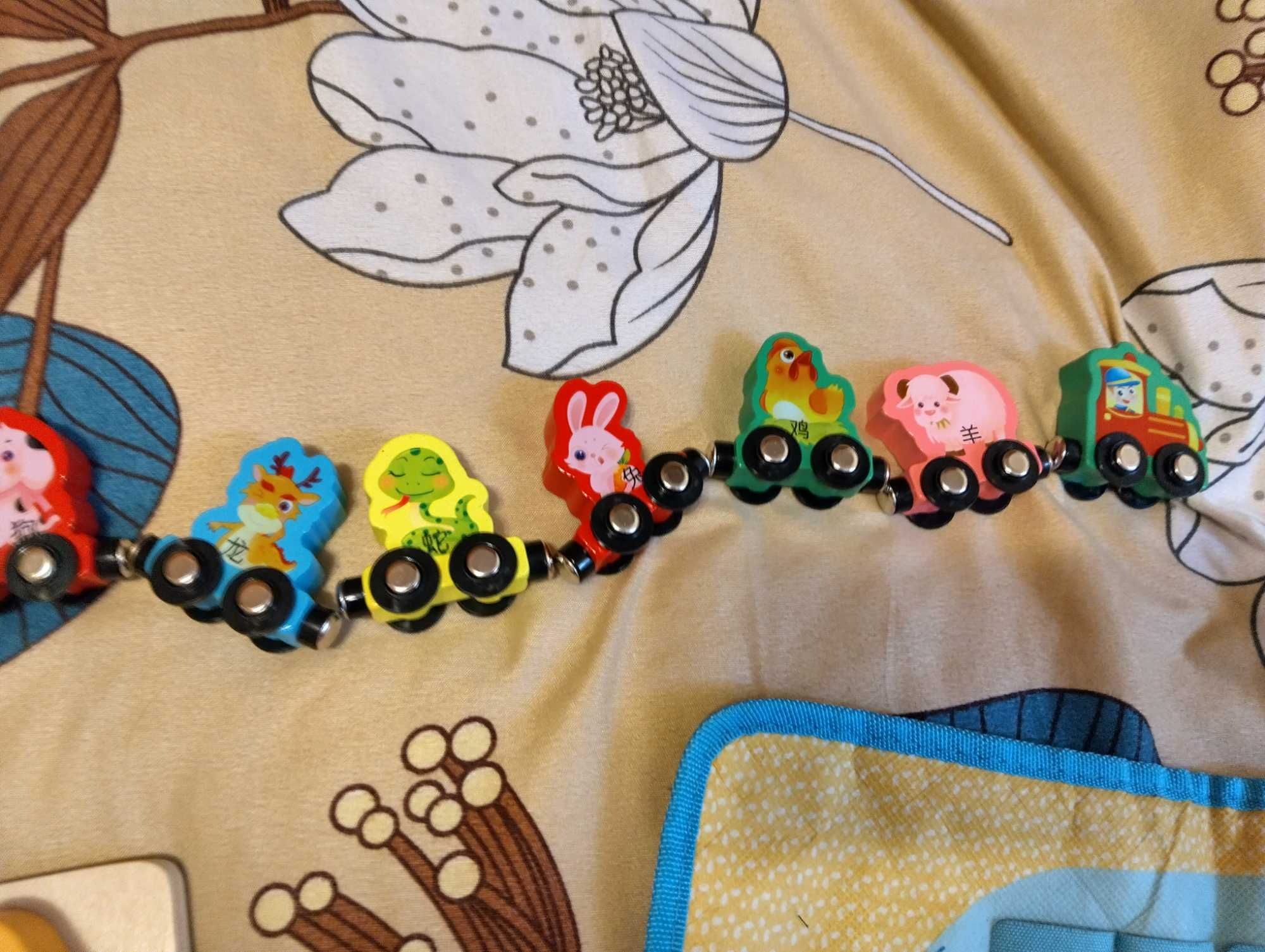 Сет дървени играчки Монтесори