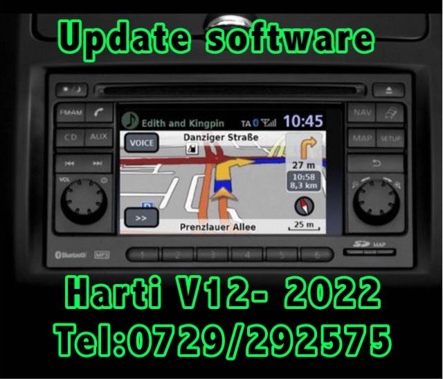 Update Navigatii RNS 310,RNS 315, RNS 510 Volkswagen, Nissan LCN 1