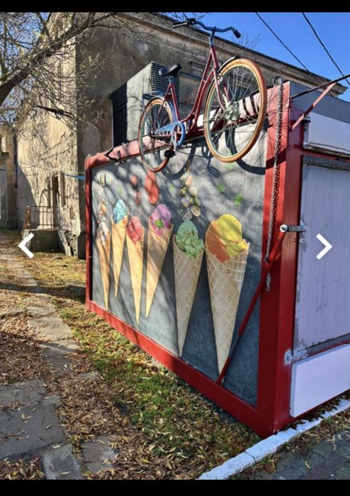 Container comercial inghetata artizanala-afacere la cheie