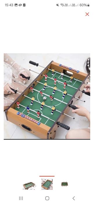 Настольный футбол детский игровой стол