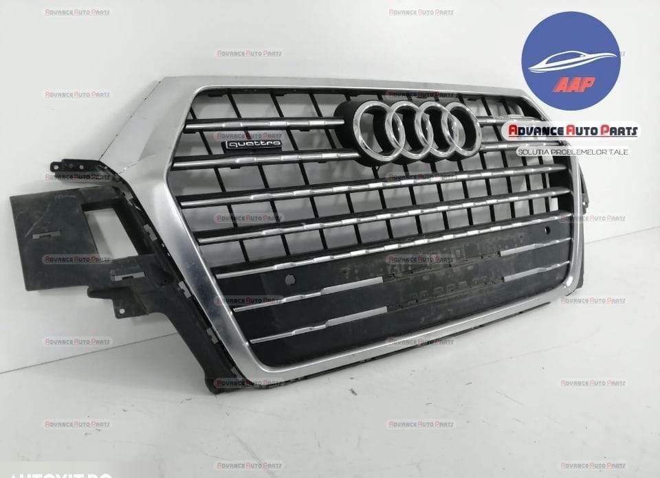 Оригинална централна решетка със сензори Ауди Q7 / Audi Q7 4M Оригинал