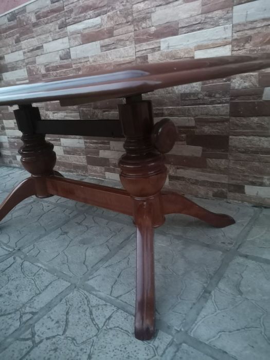 Холна Маса от Махагон 115/70ст регулиране Височина