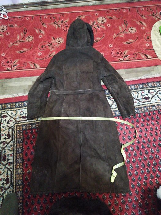 De vânzare palton dama model ALLAN-DELLON Piele naturală oaie măr.46