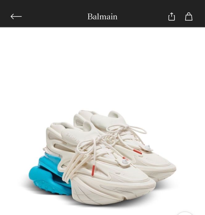 Adidasi Balmain 42 Nou in cutie.