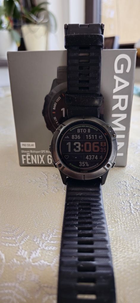 Часовник Garmin Fenix 6X PRO Solar