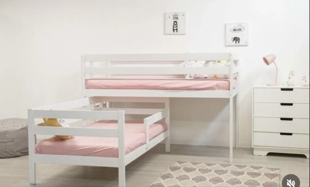 Отдельная двухъярусная кровать