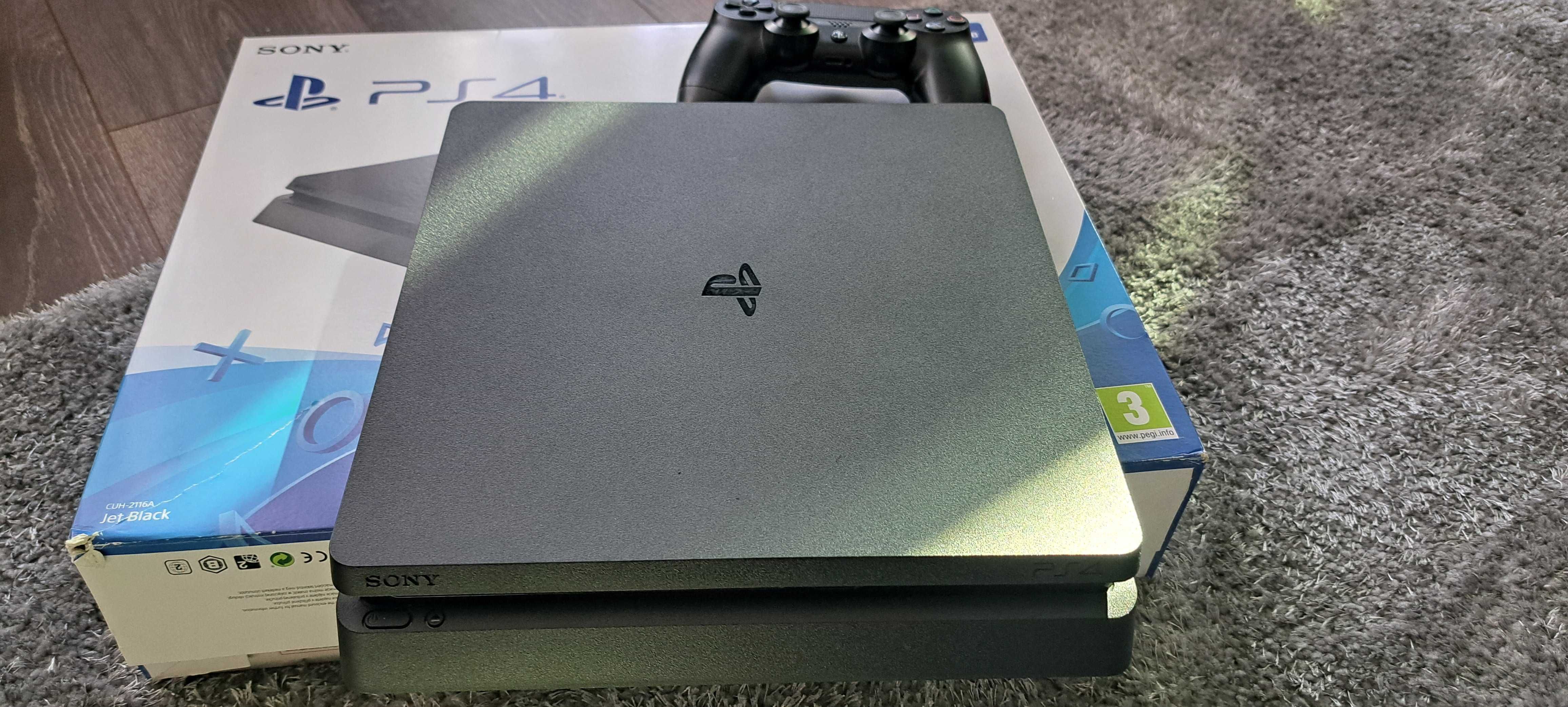 PlayStation 4 Slim 500GB PS4 ПС4+Джойстик+3Игри
