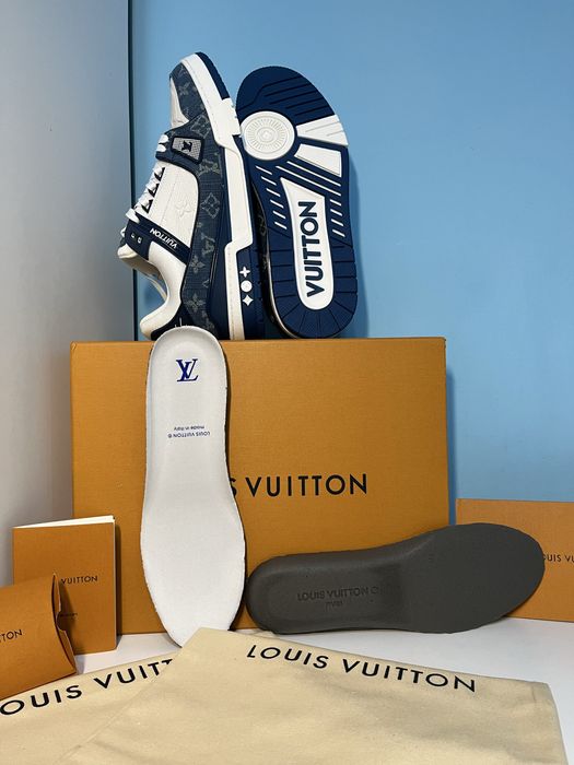 Louis Vuitton “monogram Denim White Blue”