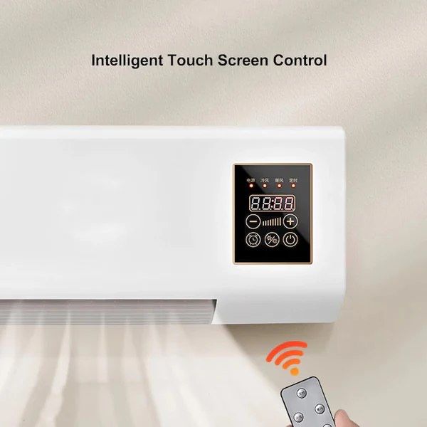 Климатик 2 в 1 Студено/Топло, от 16°C до 40°C, 1800 W, с дистанционно
