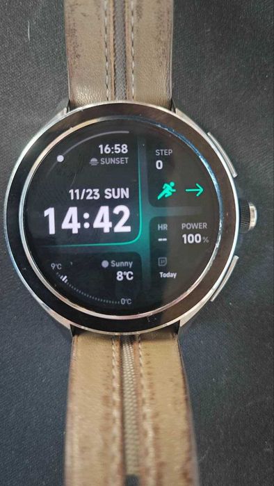 Смарт часовник Xiaomi Watch 2 Pro, 46 мм, сребрист/кафяв - BHR7216GL