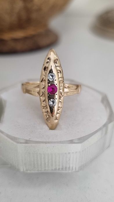 Vintage златен пръстен 14 карата