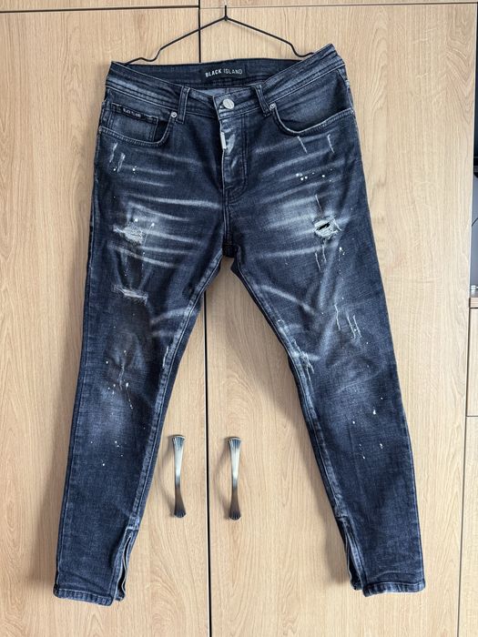 Jeans Black-Marime 42-Slim Fit-Barbat