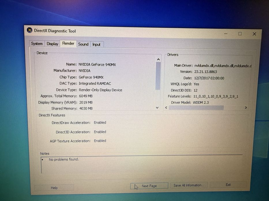 Laptop Acer Aspire E5-575G i3-7100U CPU 2.40GHz (4 CPUs), 8gb ram