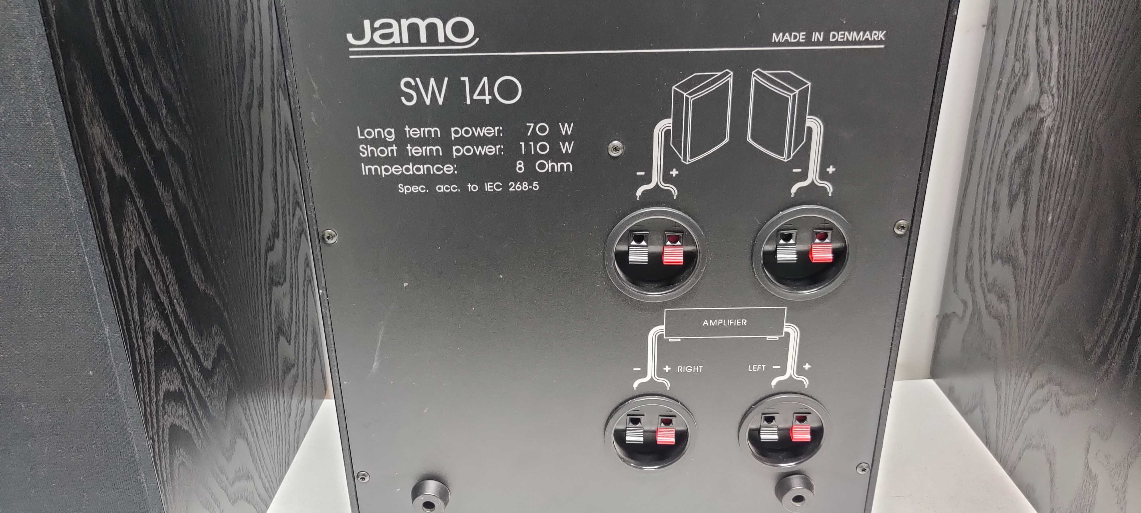 JAMO Bass subwoofer 110W  pentru muzica filme