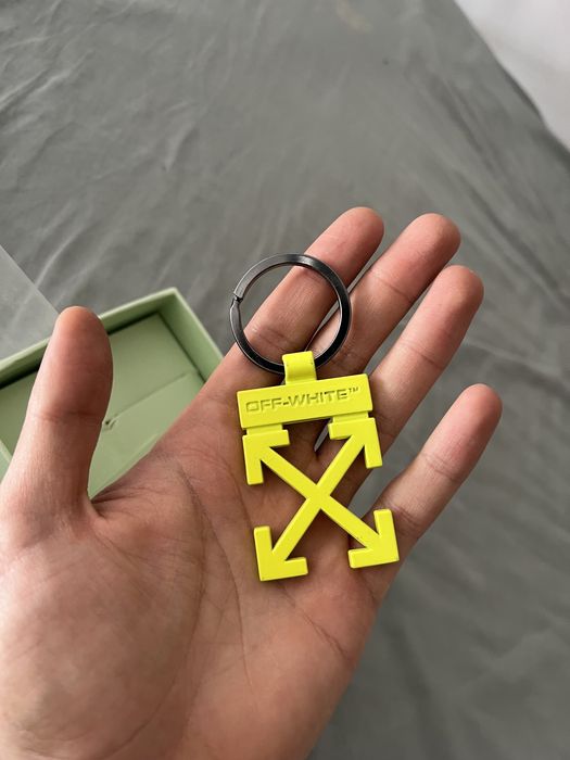 Breloc OFF-White Arrows Fluo Yellow