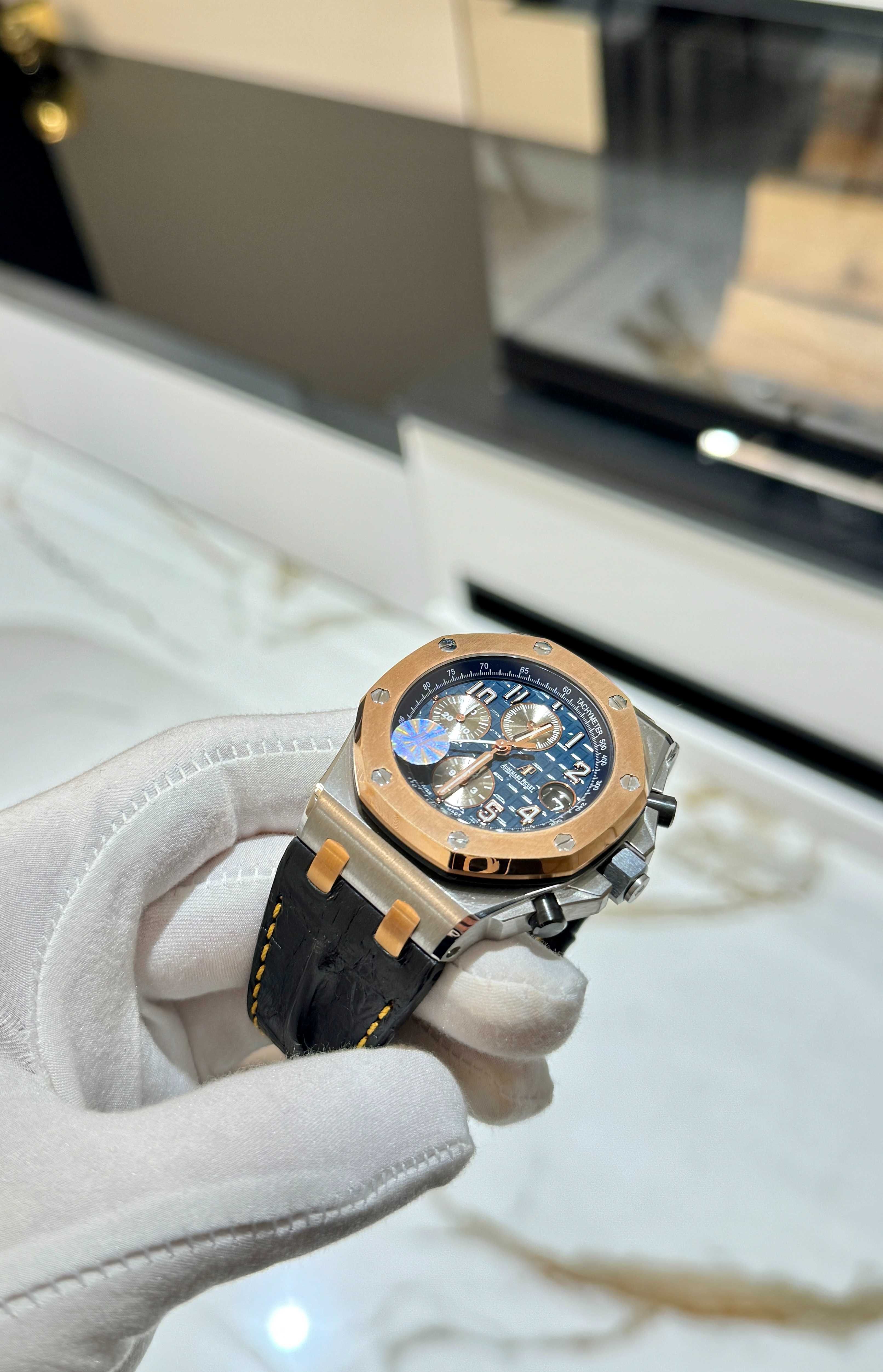 Audemars Piguet offshore сребро злато