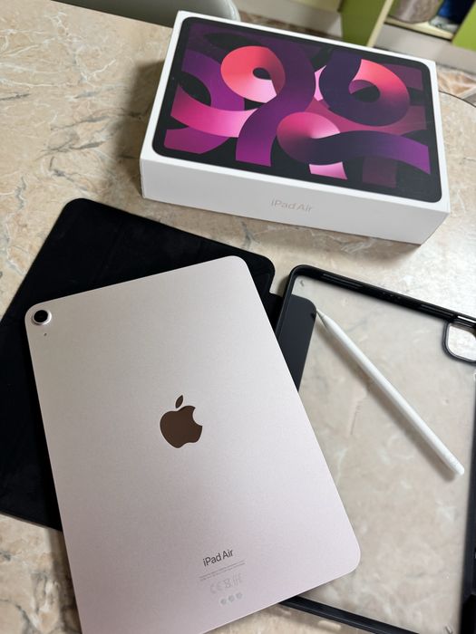 Ipad Air 5th 64 GB Pink Apple Pencil gen 2