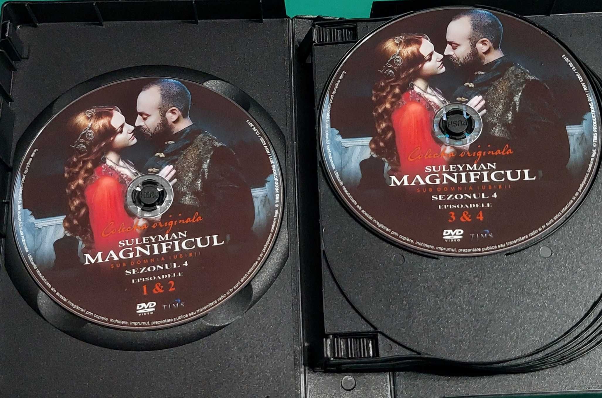 Suleyman Magnificul - Sezonul 4 - 23 DVD subtitrate limba romana