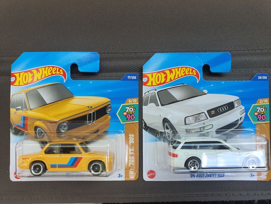 Колекционерски колички BMW 202, 94 Audi Avant RS32