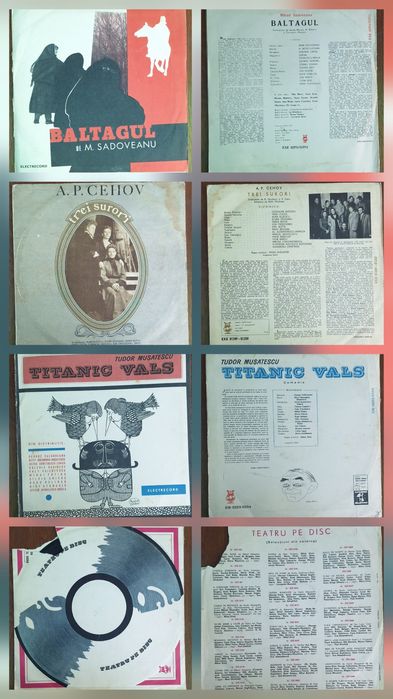 Lot 23 de viniluri Romanesti.