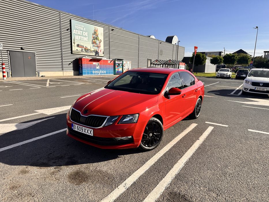 Skoda Octavia 3 facelit 2019 piele maro