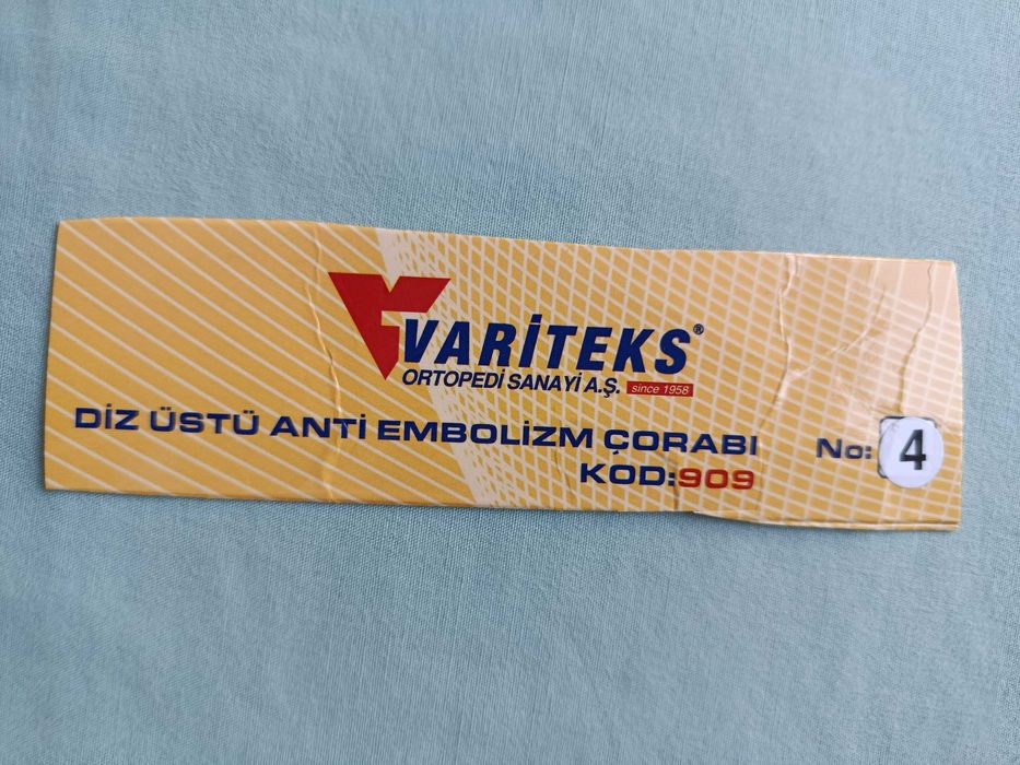 ciorapi compresivi Variteks cod 909 alb marimea 4, 18/24 mmHg