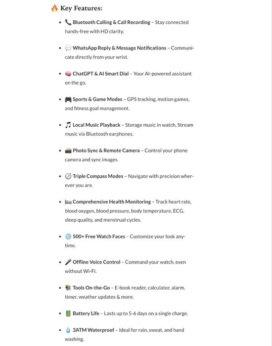 Ceas Smartwatch Microwear W11 PRO