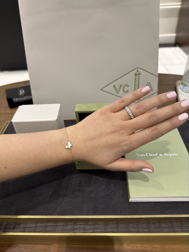 NEW Браслет Van Cleef & Arpels Sweet Butterflies VCARF6900