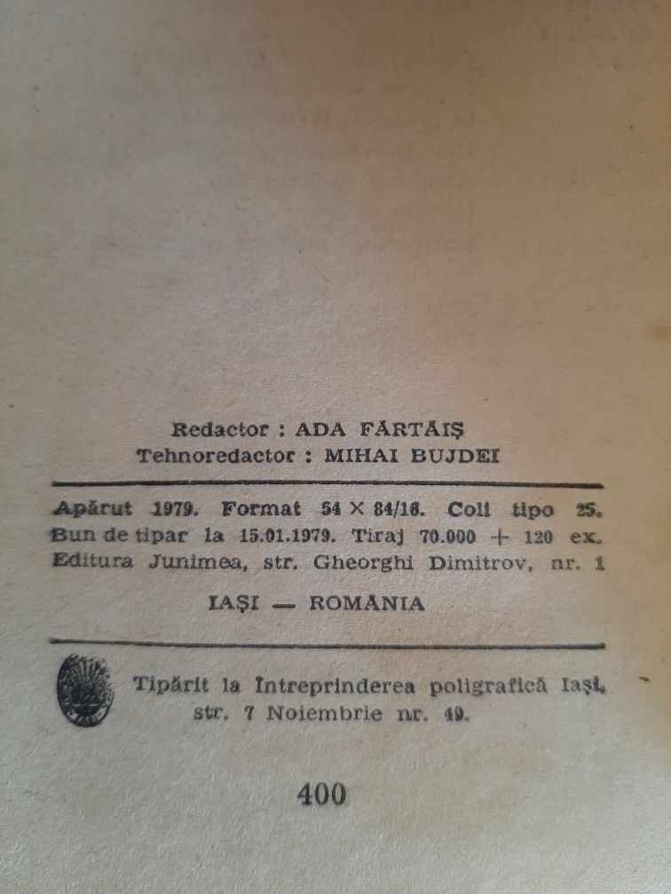 America ogarului cenușiu, de Romulus Rusan.