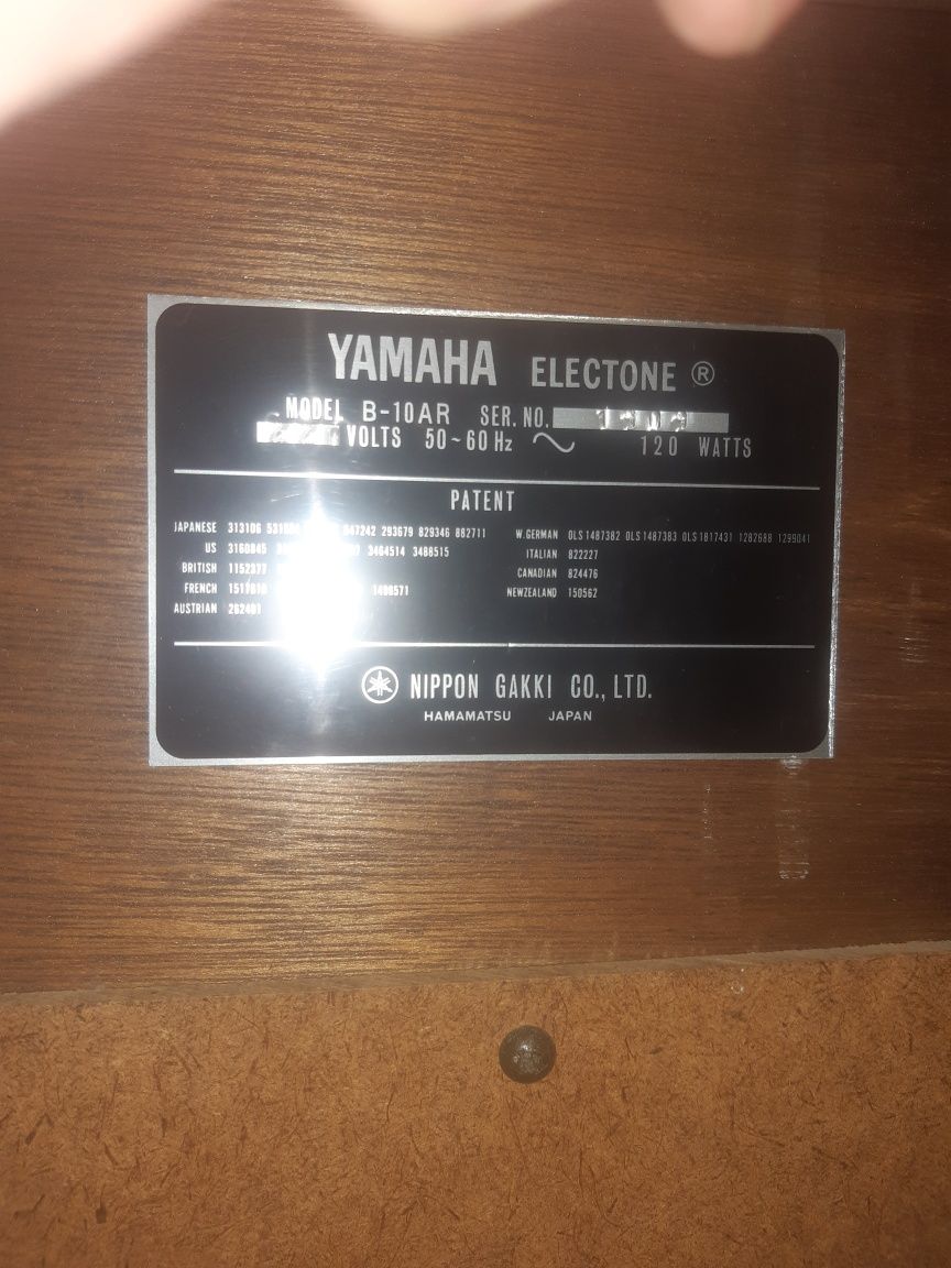 Orga pianina yamaha 120w