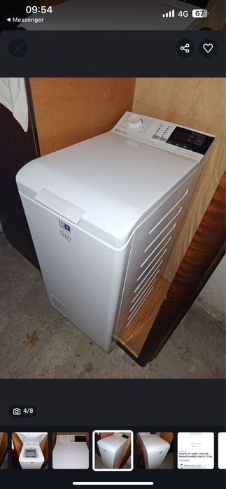 Masina de spalat verticala PerfectCare600 clasa B 7.0 kg inverter