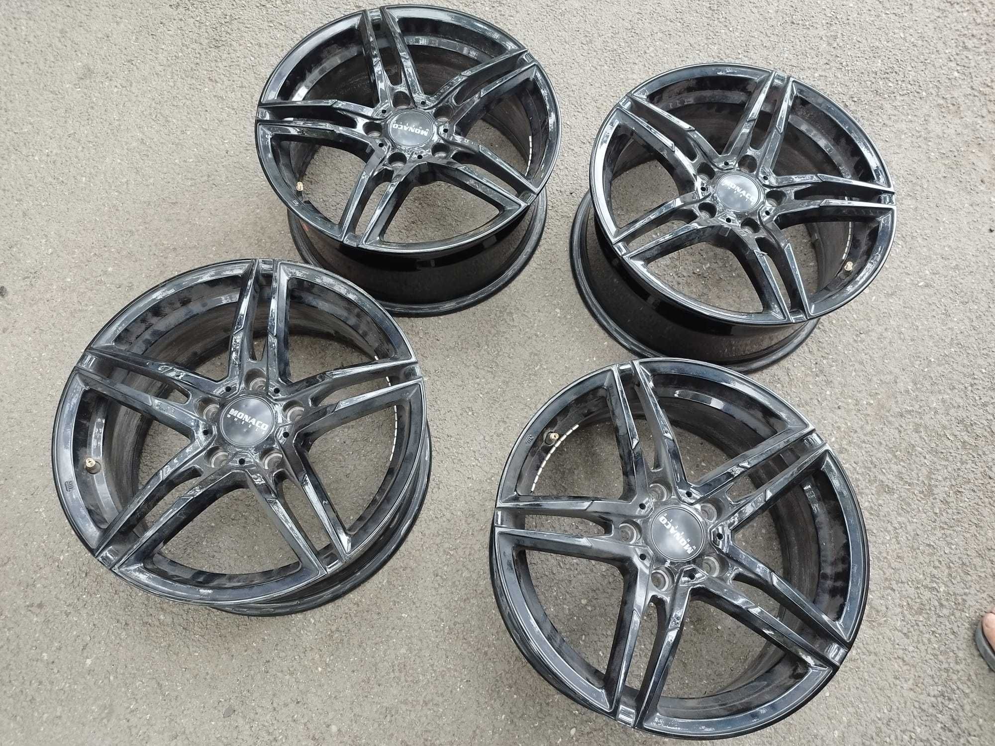 Janta aliaj MONACO WHEELS GP1 7.5x17 5x120 et35 Gloss Black (BMW e90)