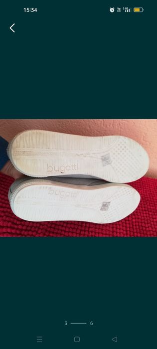 Ghete noi Bugatti piele întoarsă nr 42 bărbați