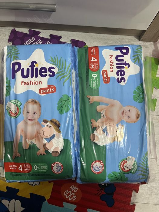 Vand pampers pufies 88 buc chilotel