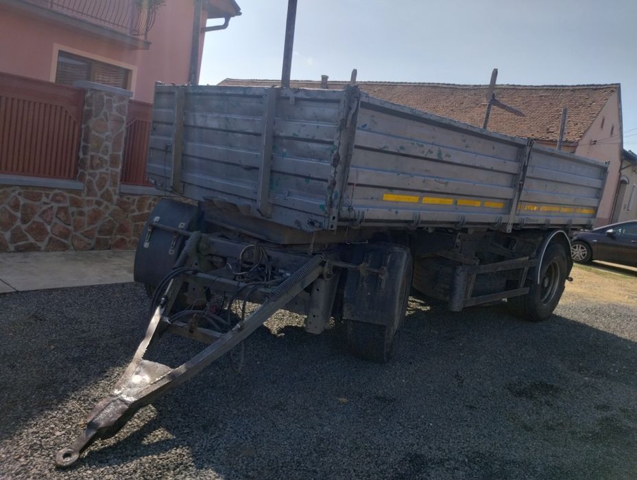 Remorca basculabila 3 părți 18 tone