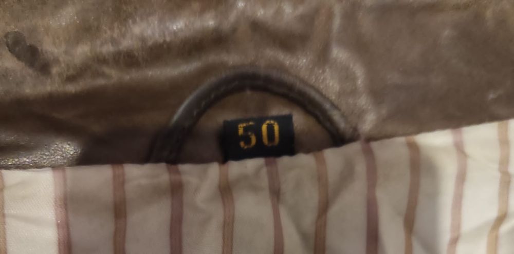 Geaca Piele DINNO, mărimea 50