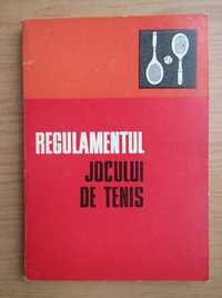 Carte Regulamentul jocului de tenis