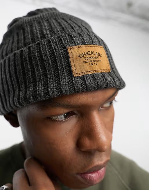 timberland gulf beach ribbed beanie - зимни  шапки
