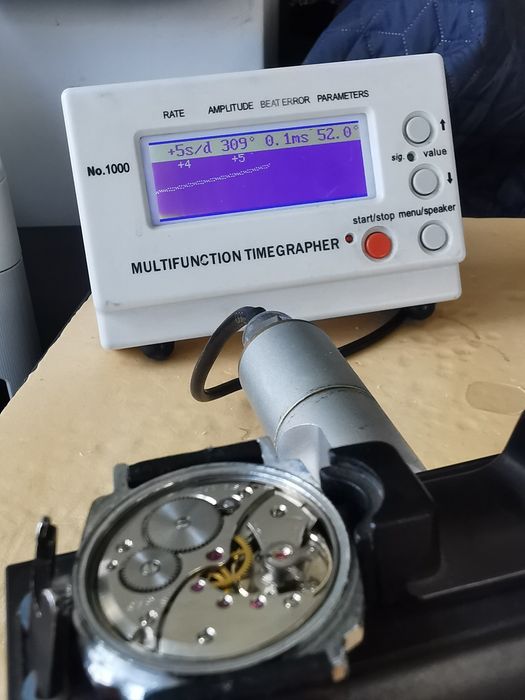 Ceas Revue - Int Manuala 34 mm - Funcționează excelent!