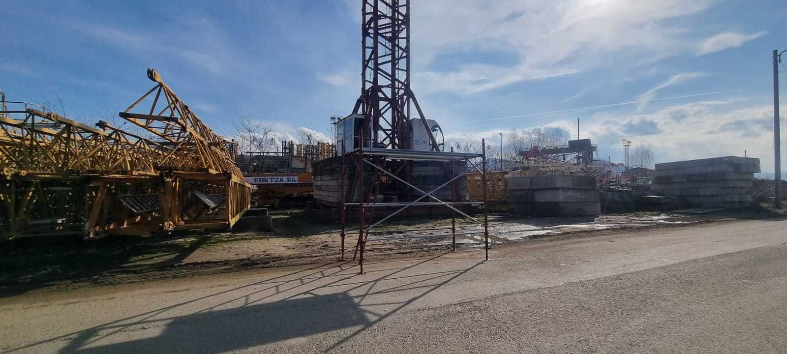 Schela metalica pentru constructii, schela noua cu podina de 2,5 m