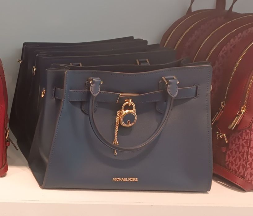 Geanta Michael kors mk hamilton ns navy